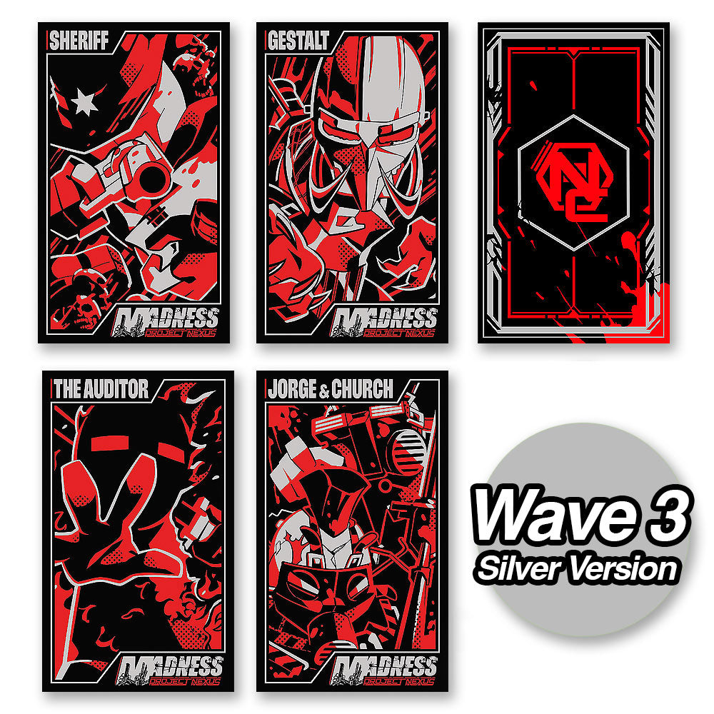 MADNESS: Project Nexus - Metal Card Set Series 3 *LAST CHANCE*